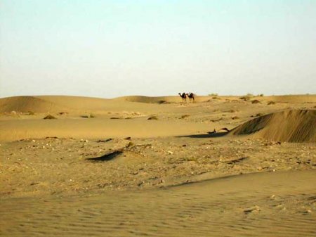 Сказочная пустыня в Туркмении